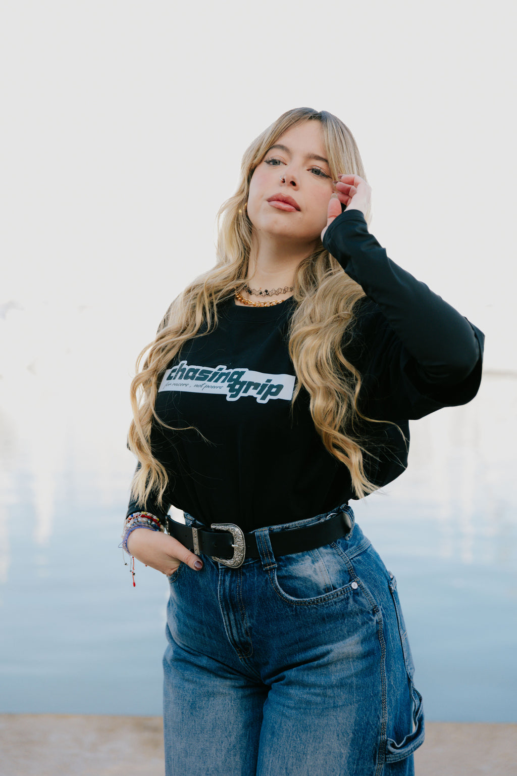 Camiseta Oversize  Chasing Grip