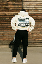 Sudadera Crema Premium Chasing Grip